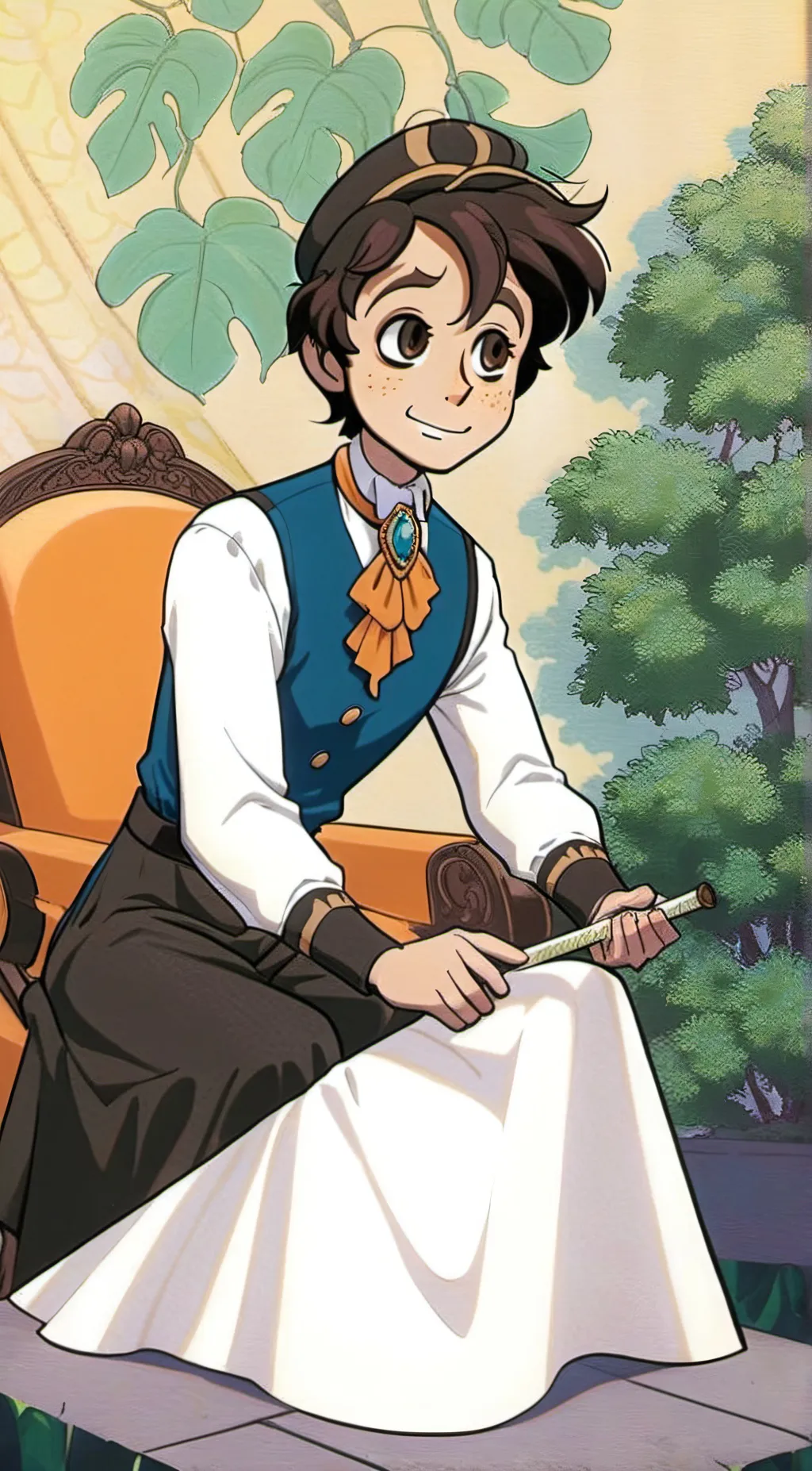 ai character: mike x ennard background