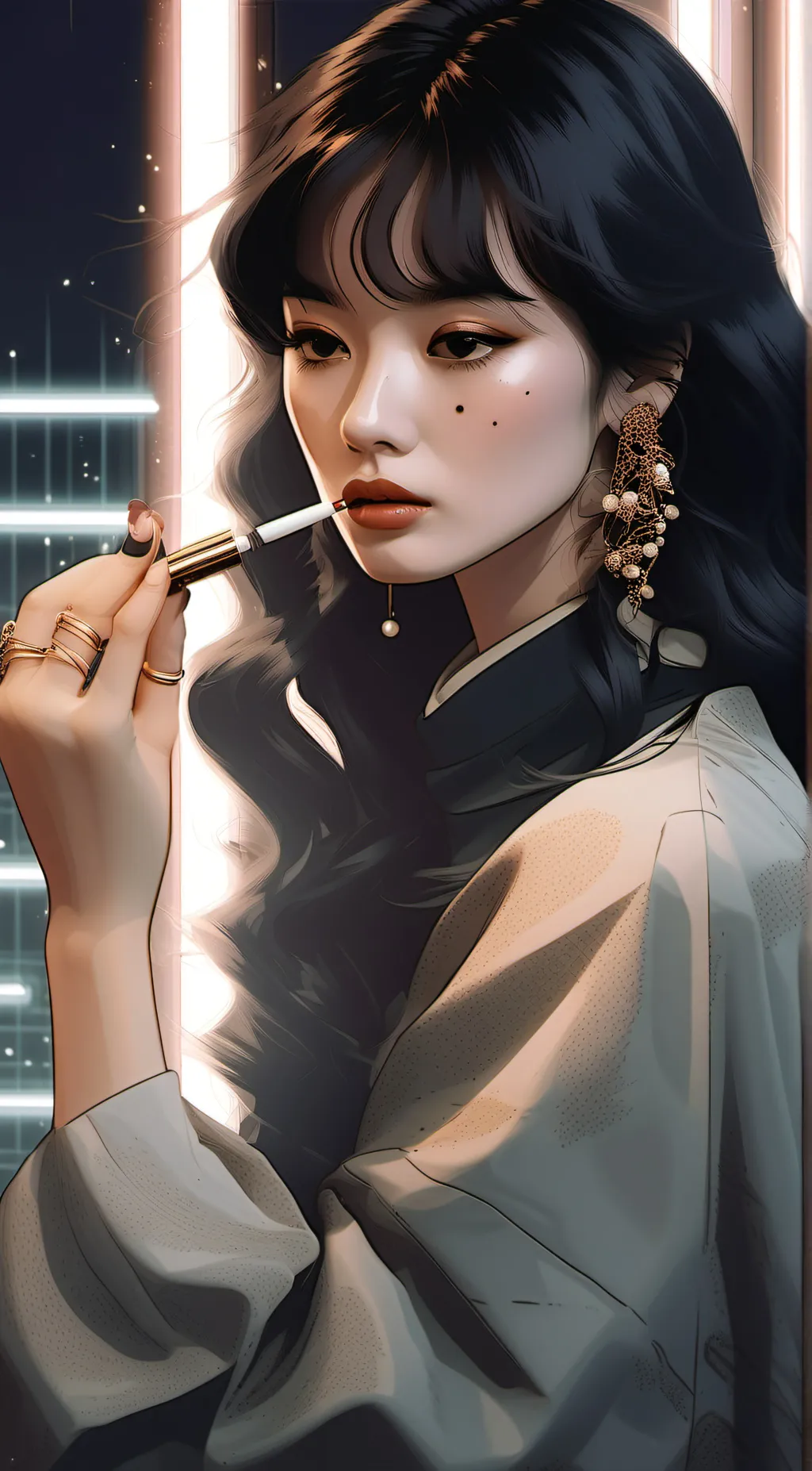 ai character: Lisa background