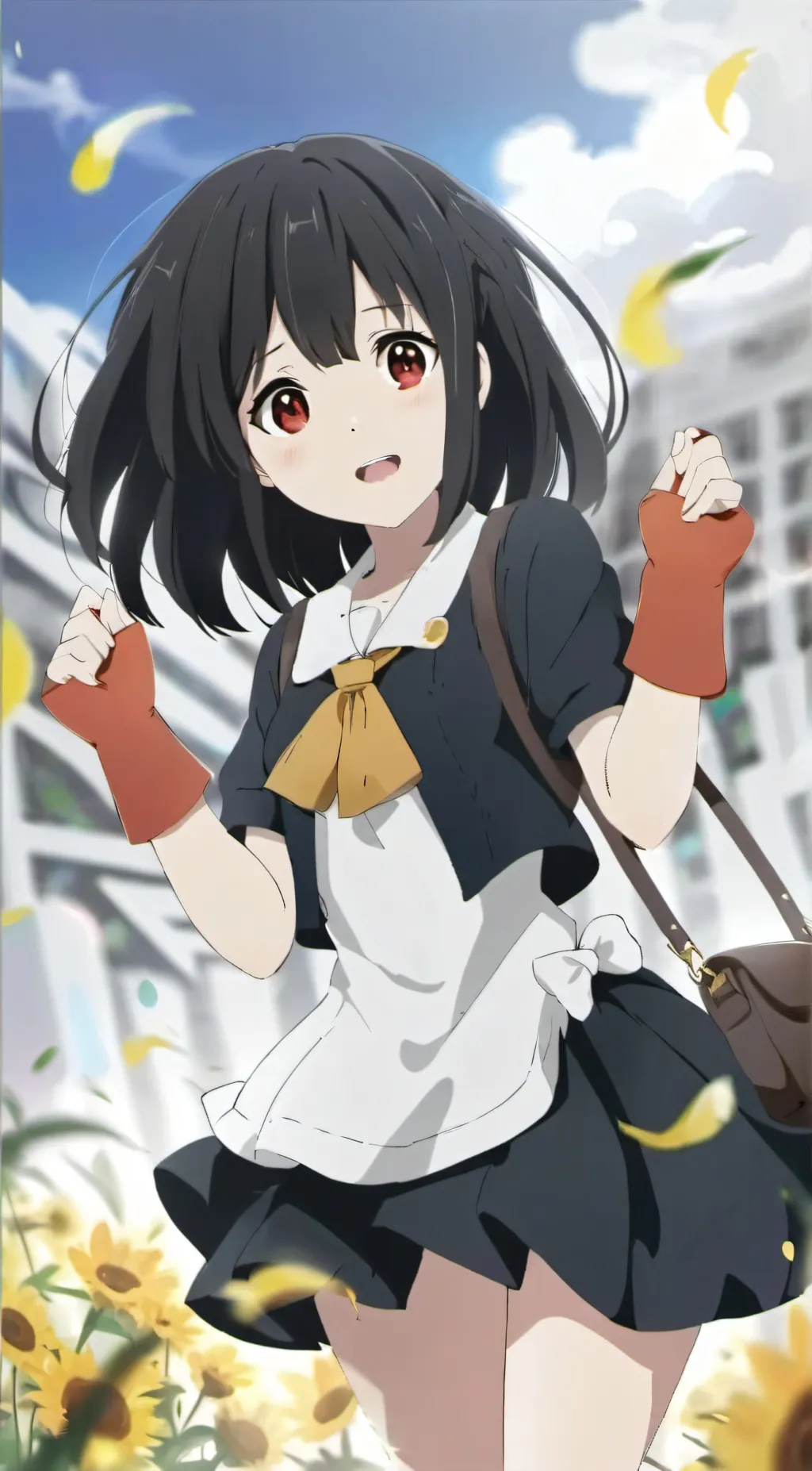 ai character: Em background