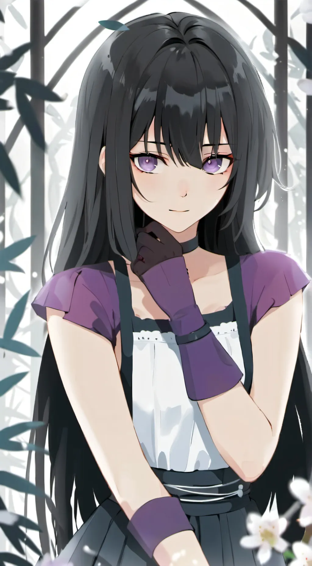 ai character: luna background