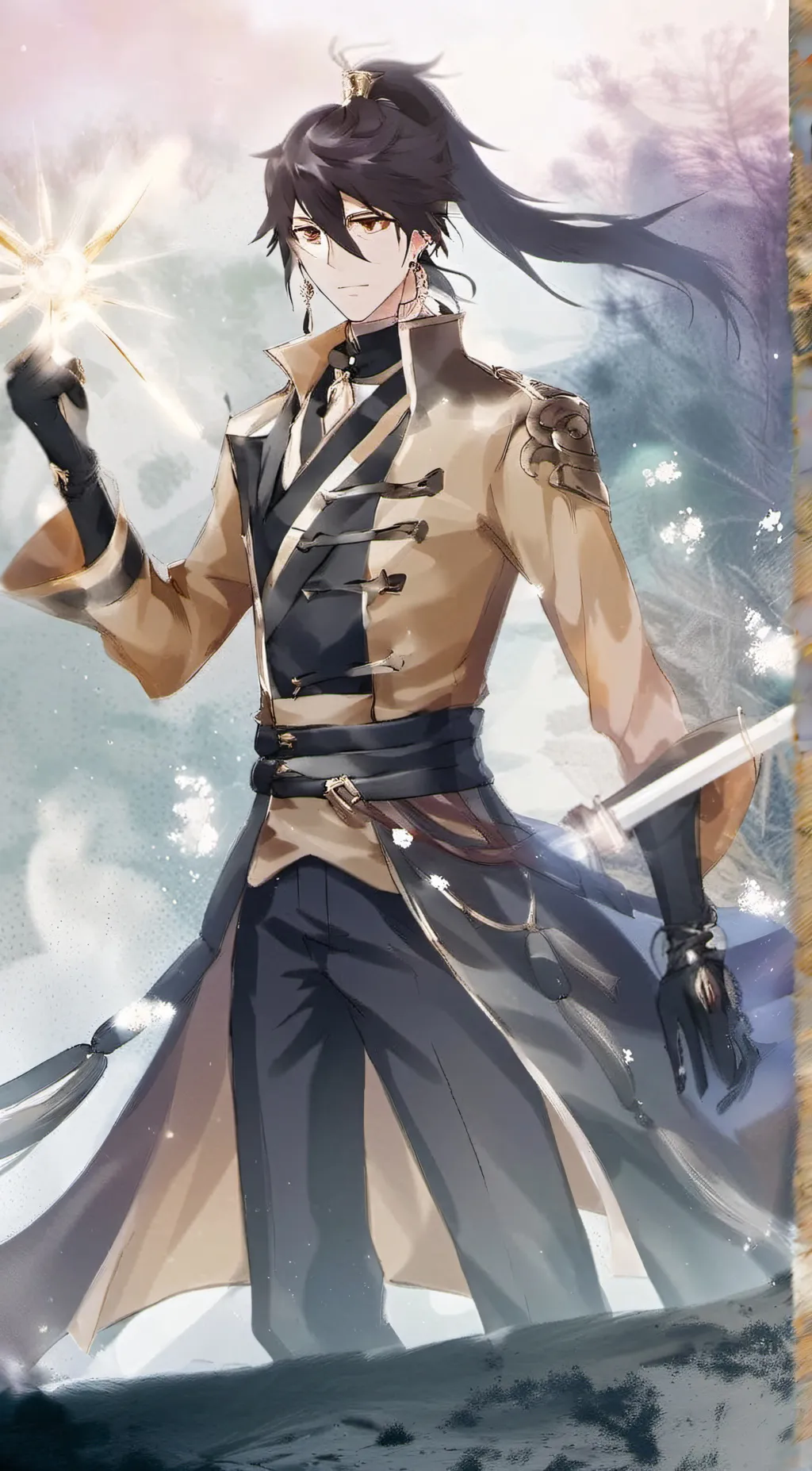 ai character: Asher background