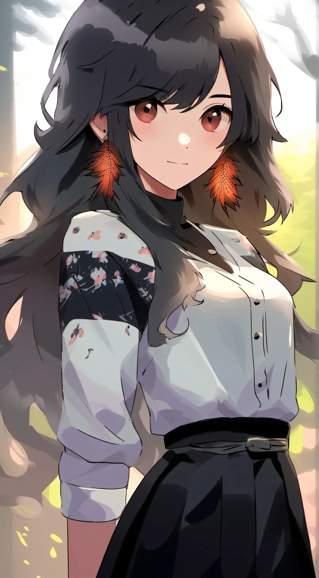 ai character: Lilly 2 background