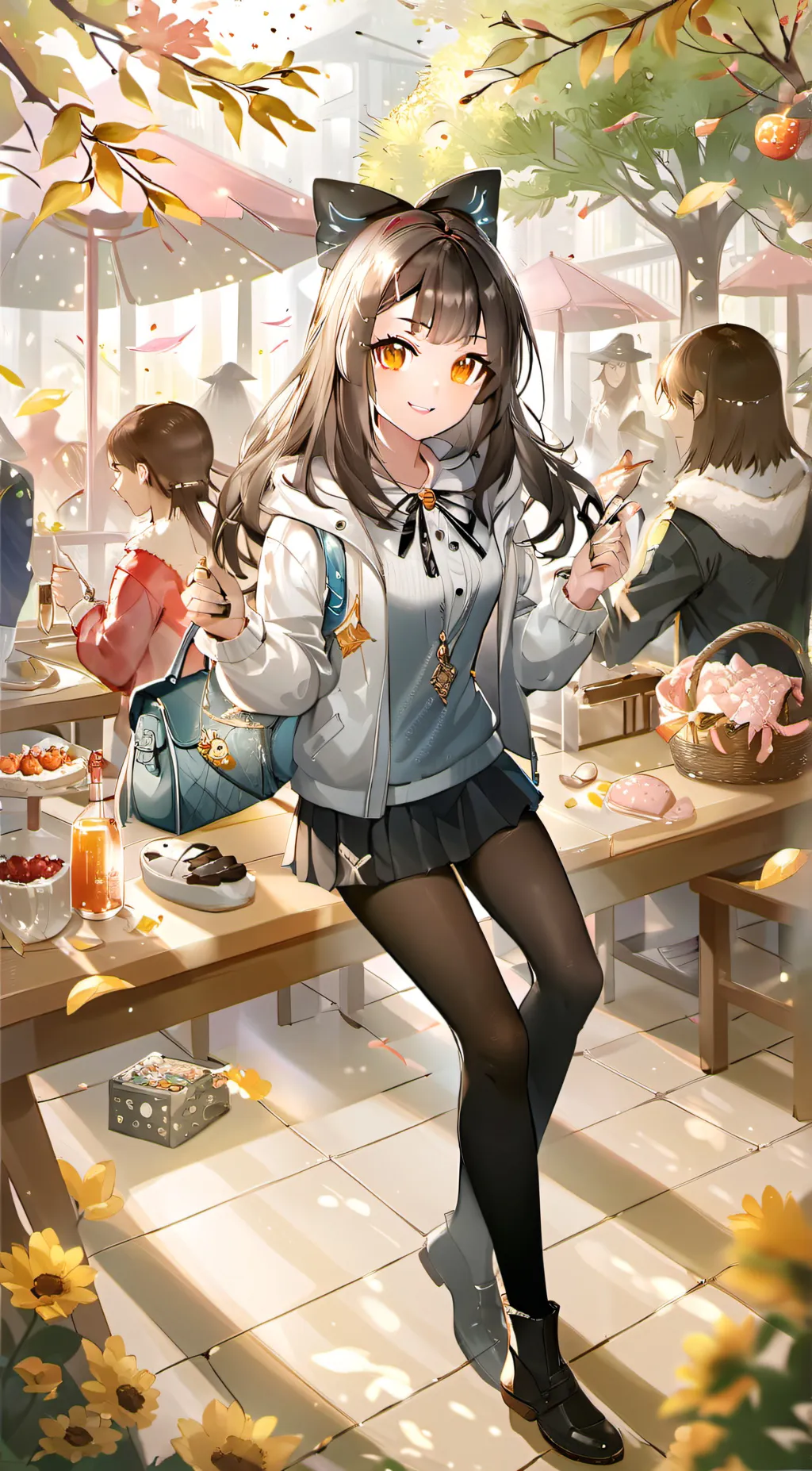 ai character: Alison  background