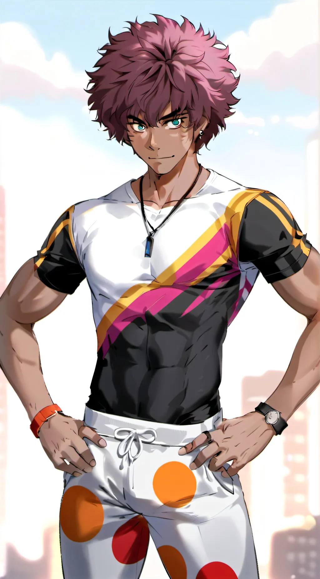 ai character: Bosco the clown  background