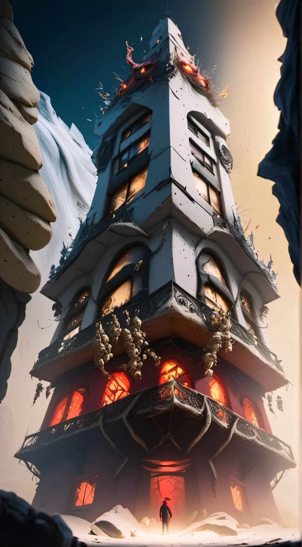 ai character: the hazbin hotel background