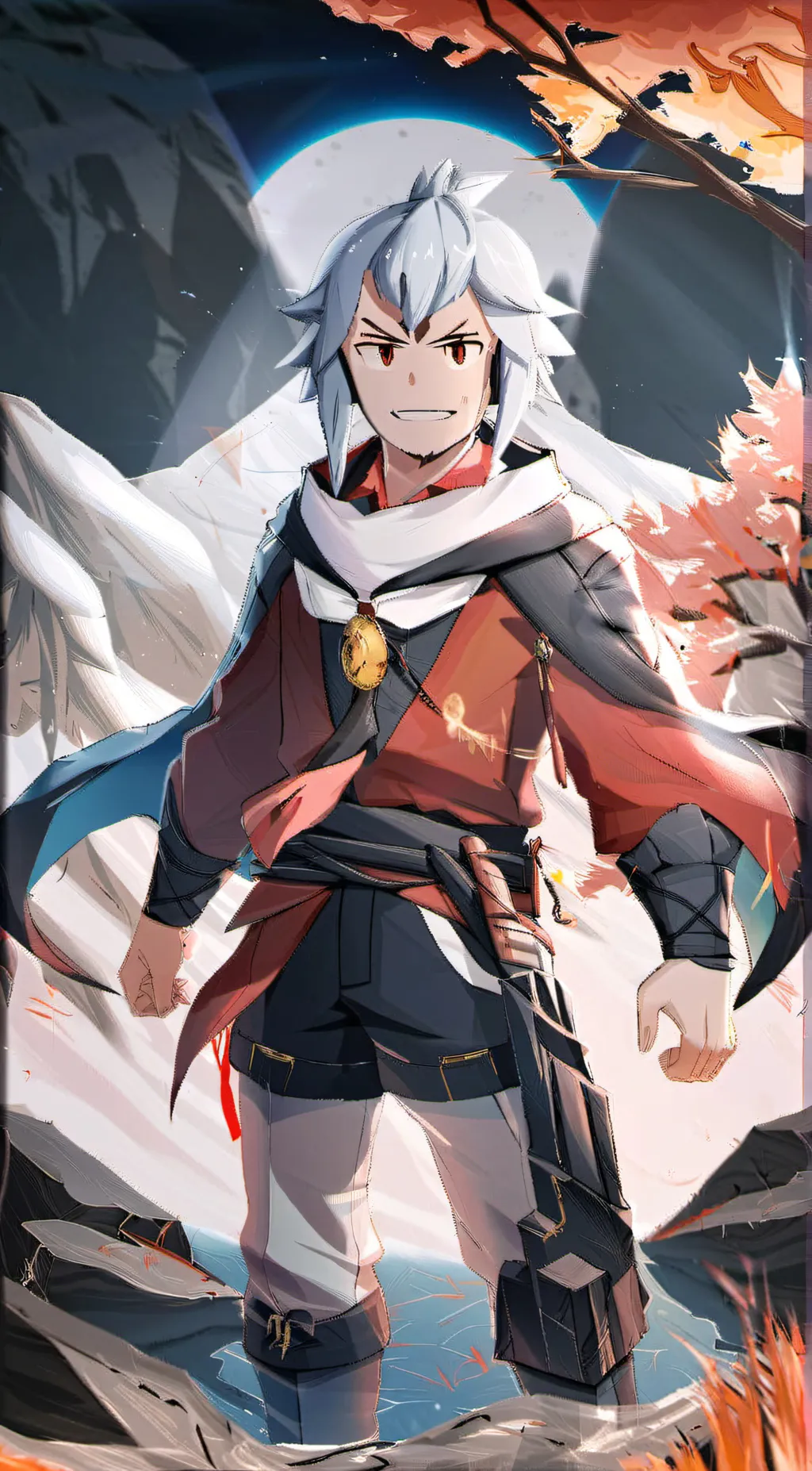 ai character: •senpai• background