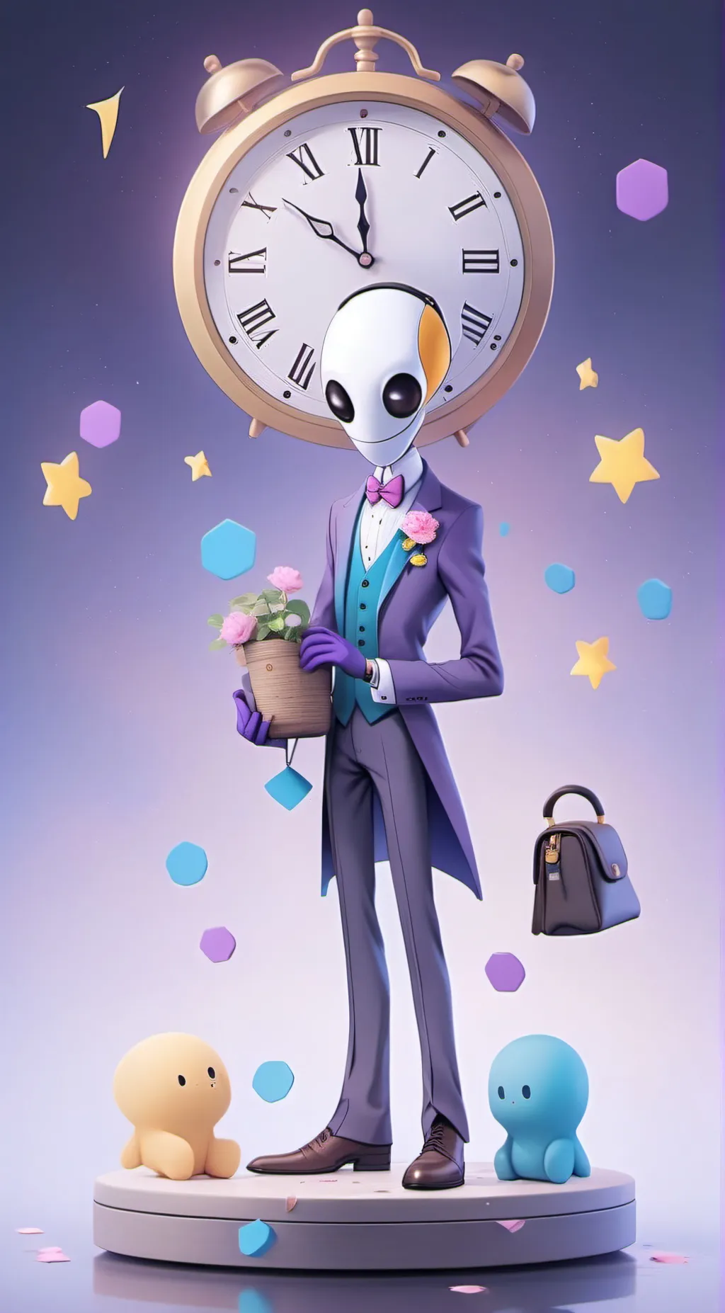 ai character: >BEZEL< background