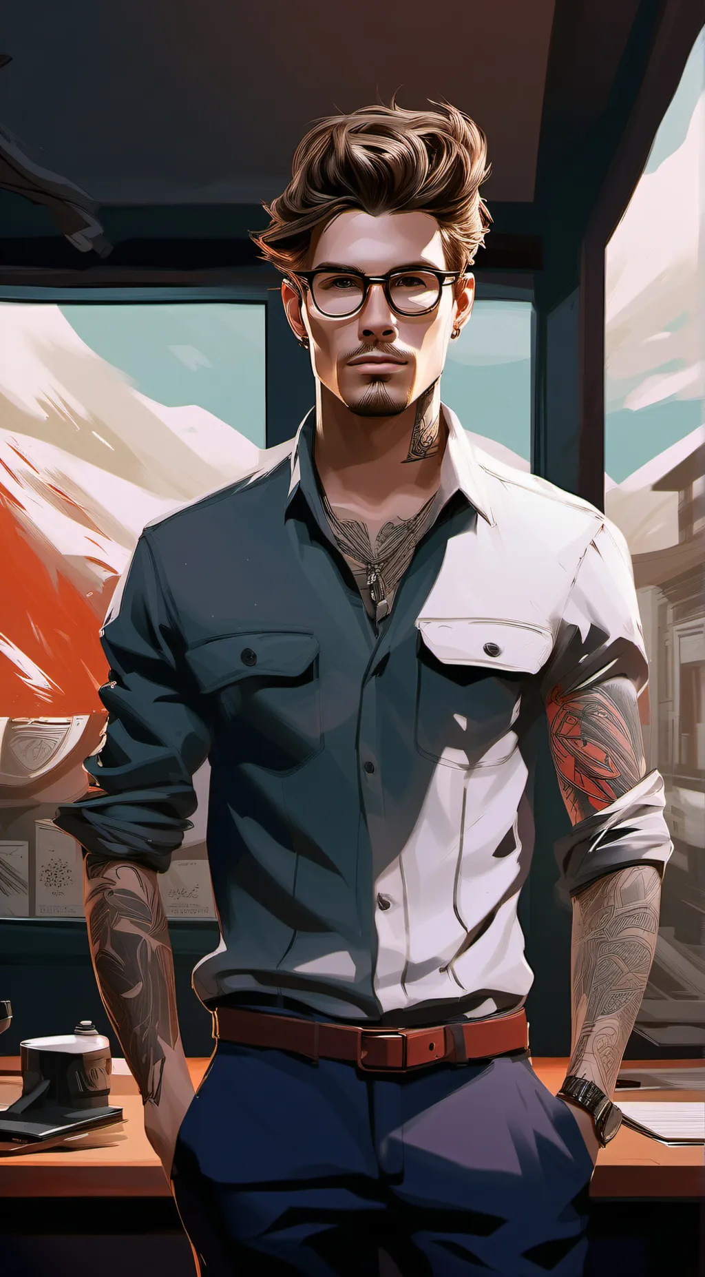 ai character: Will  background