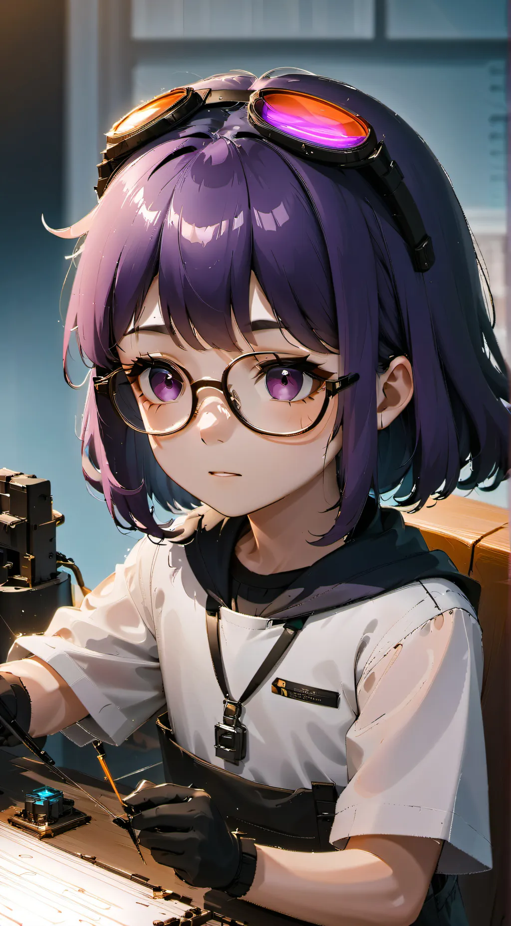 ai character:  Aya ( mha)  background