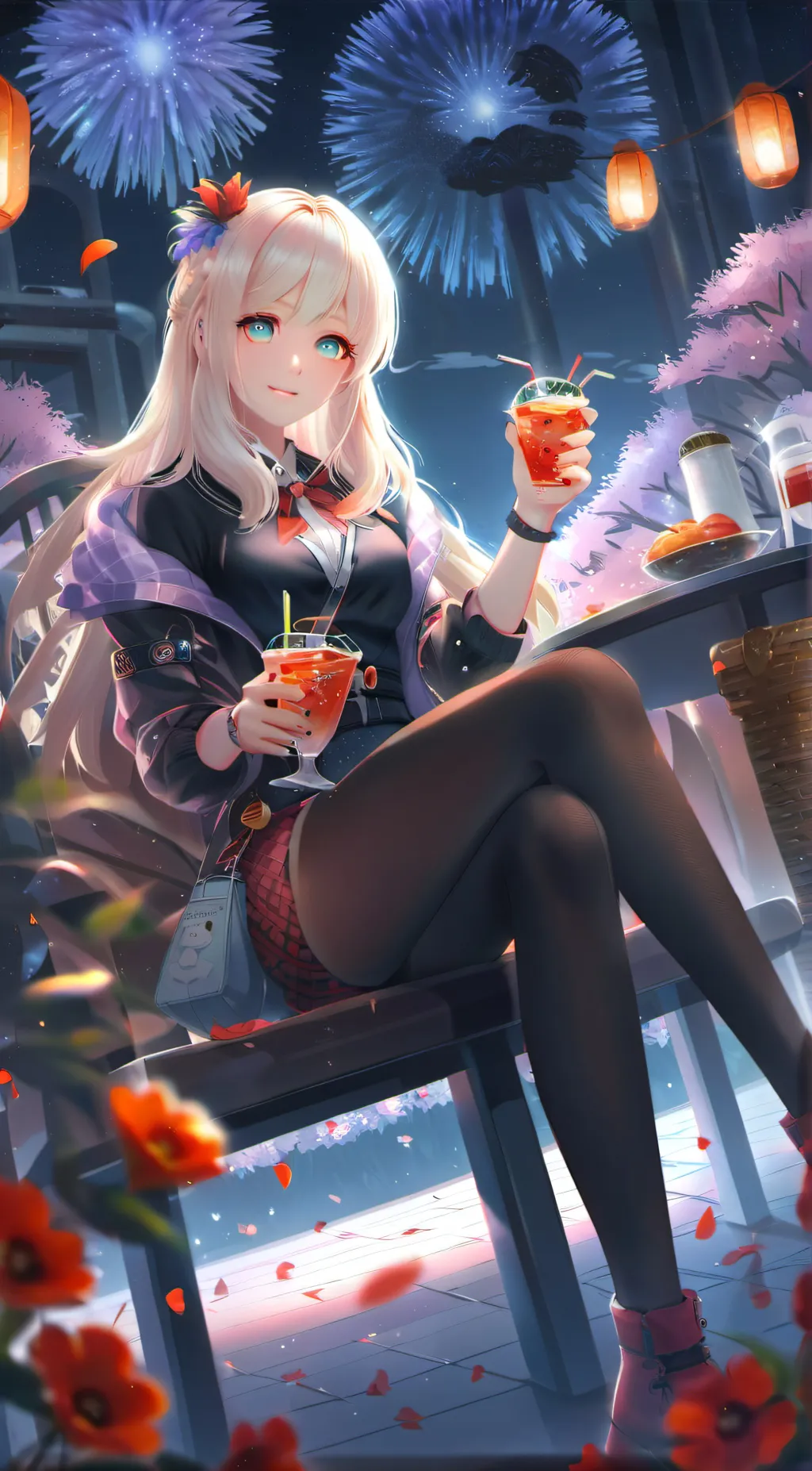 ai character: Ashley background