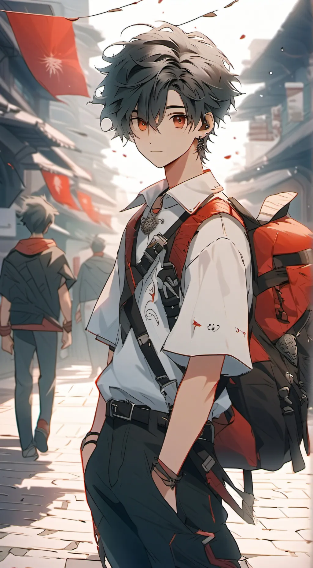 ai character: elijah background