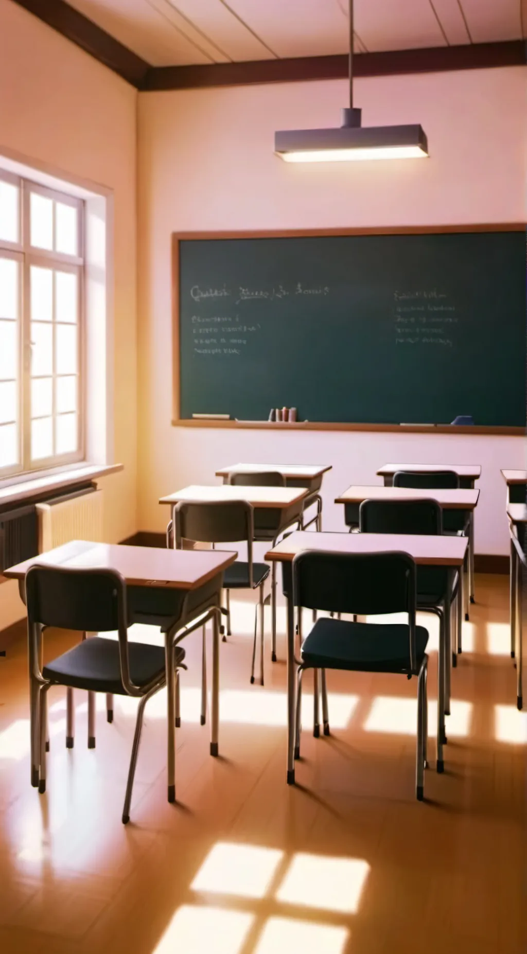 ai character: 1-A Classroom background