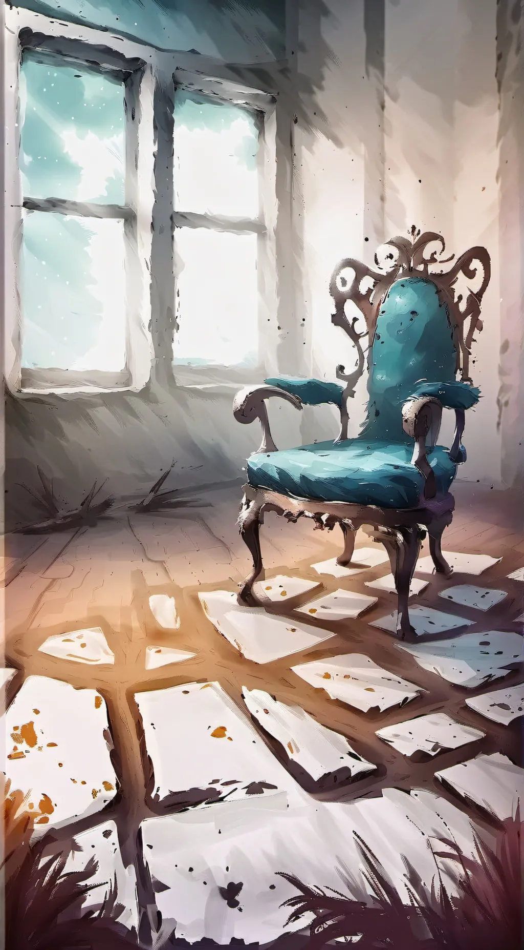 ai character: be Hypnotized background