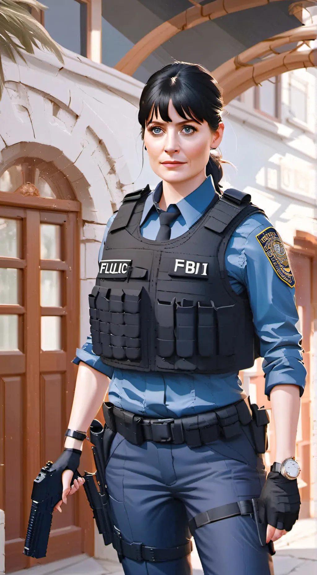 ai character: Emily Prentiss  background
