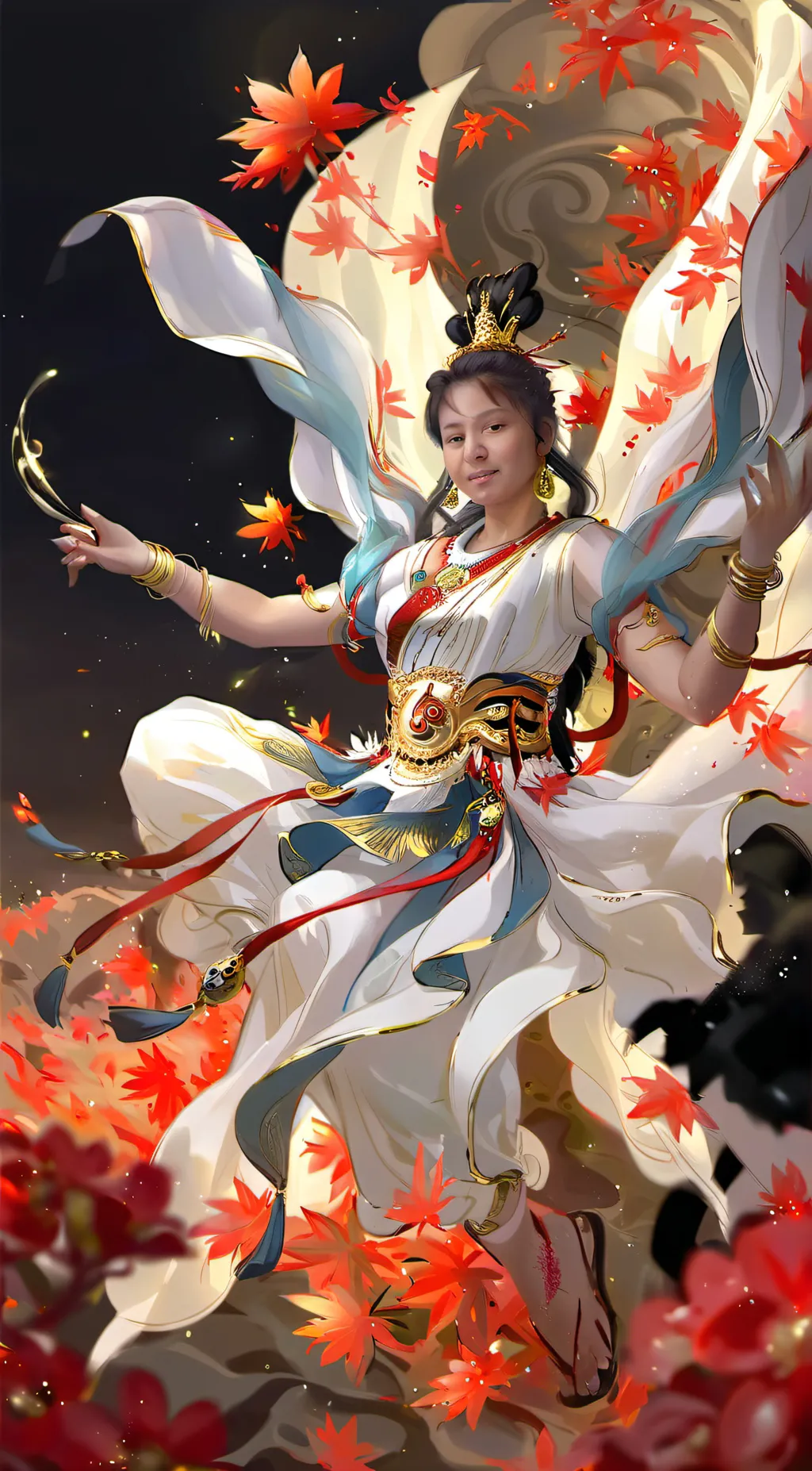 ai character: angles  background