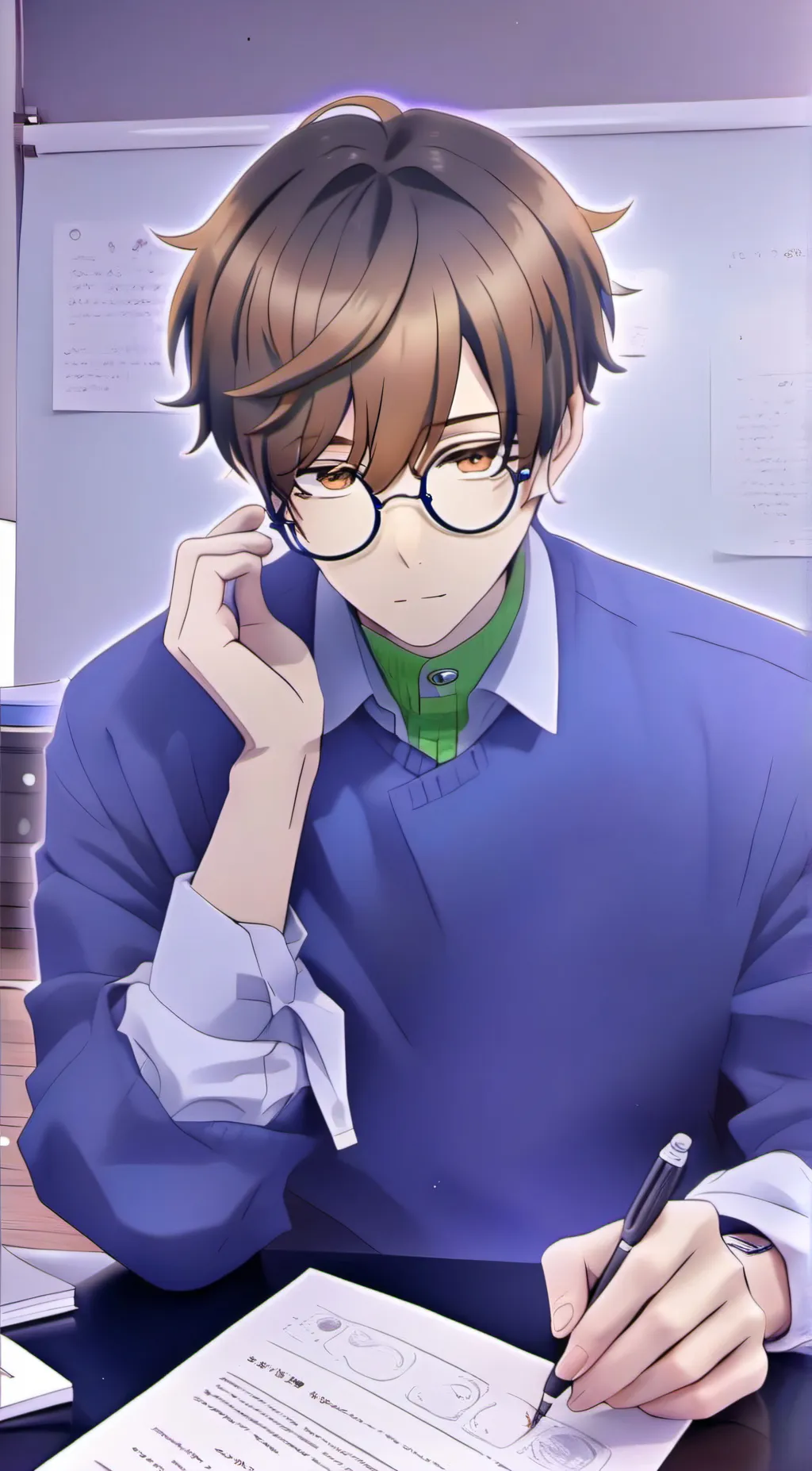 ai character: Radian background