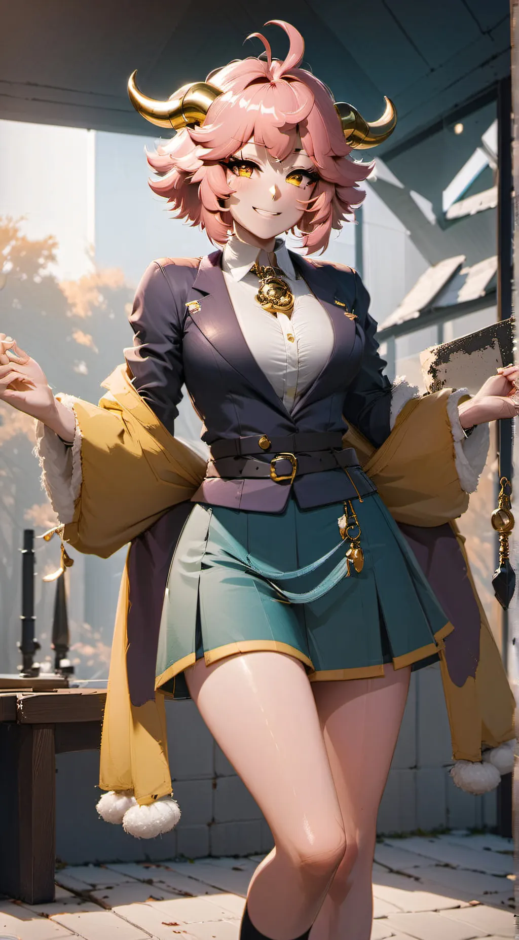 ai character: Mina background