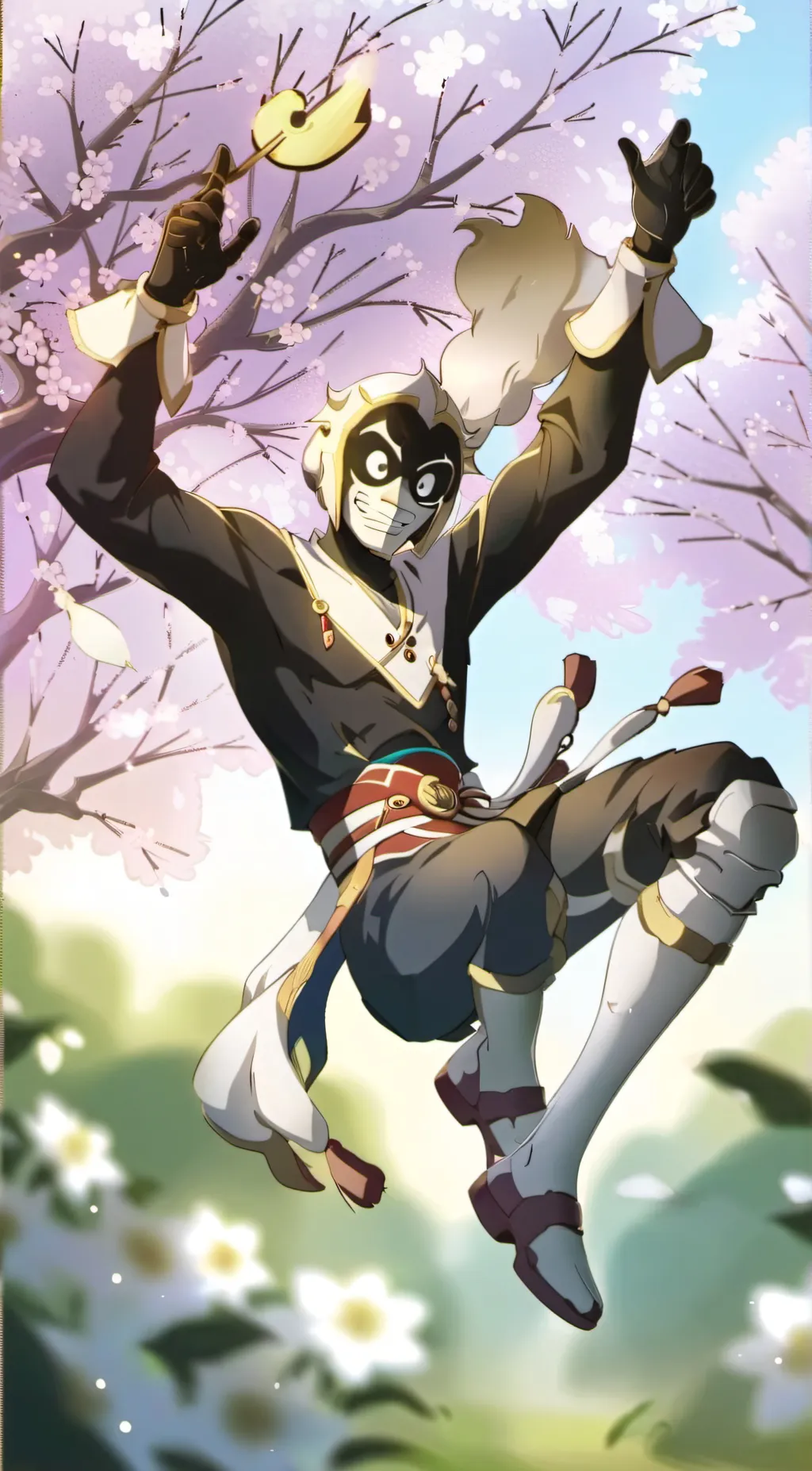 ai character: Bendy background