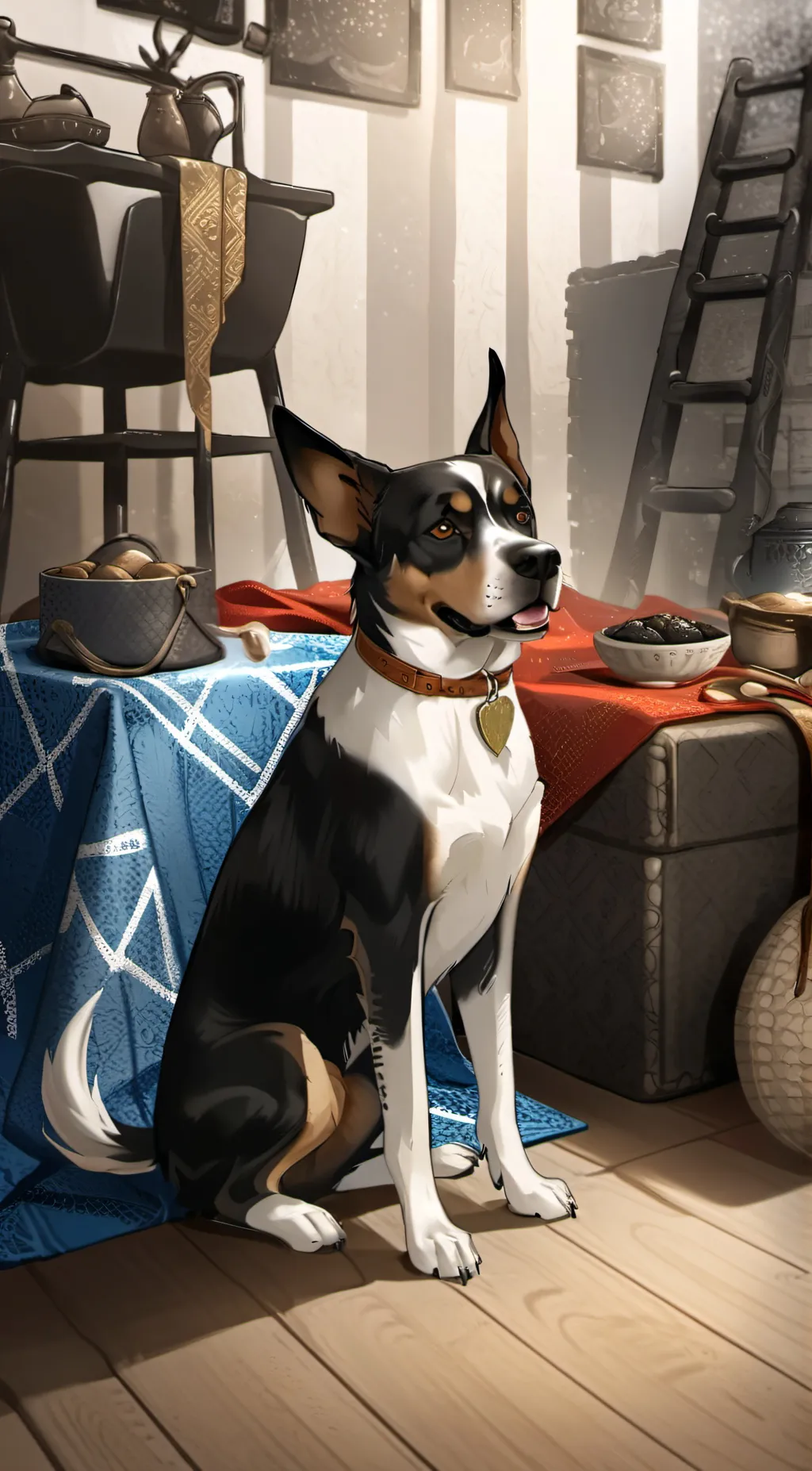 ai character: Rambo background