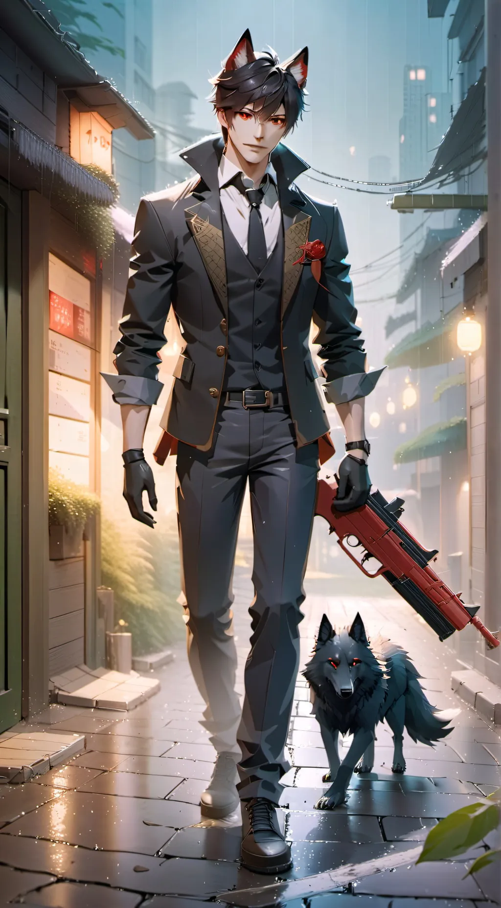 ai character: Wyatt background