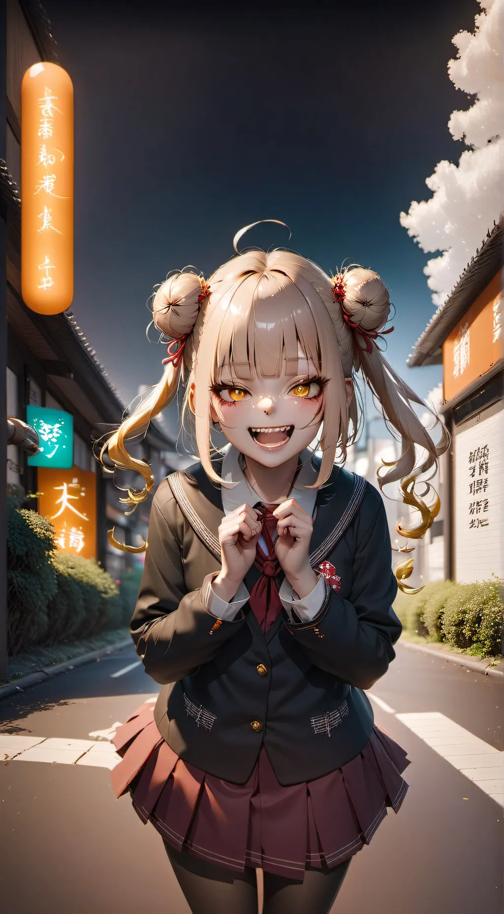 ai character: togas mom and dad background