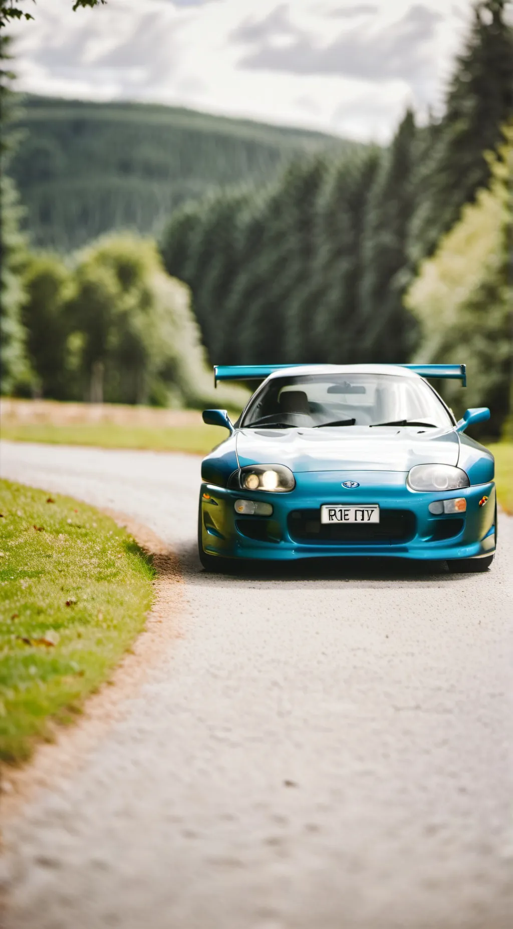 ai character: supra mk4 rz background