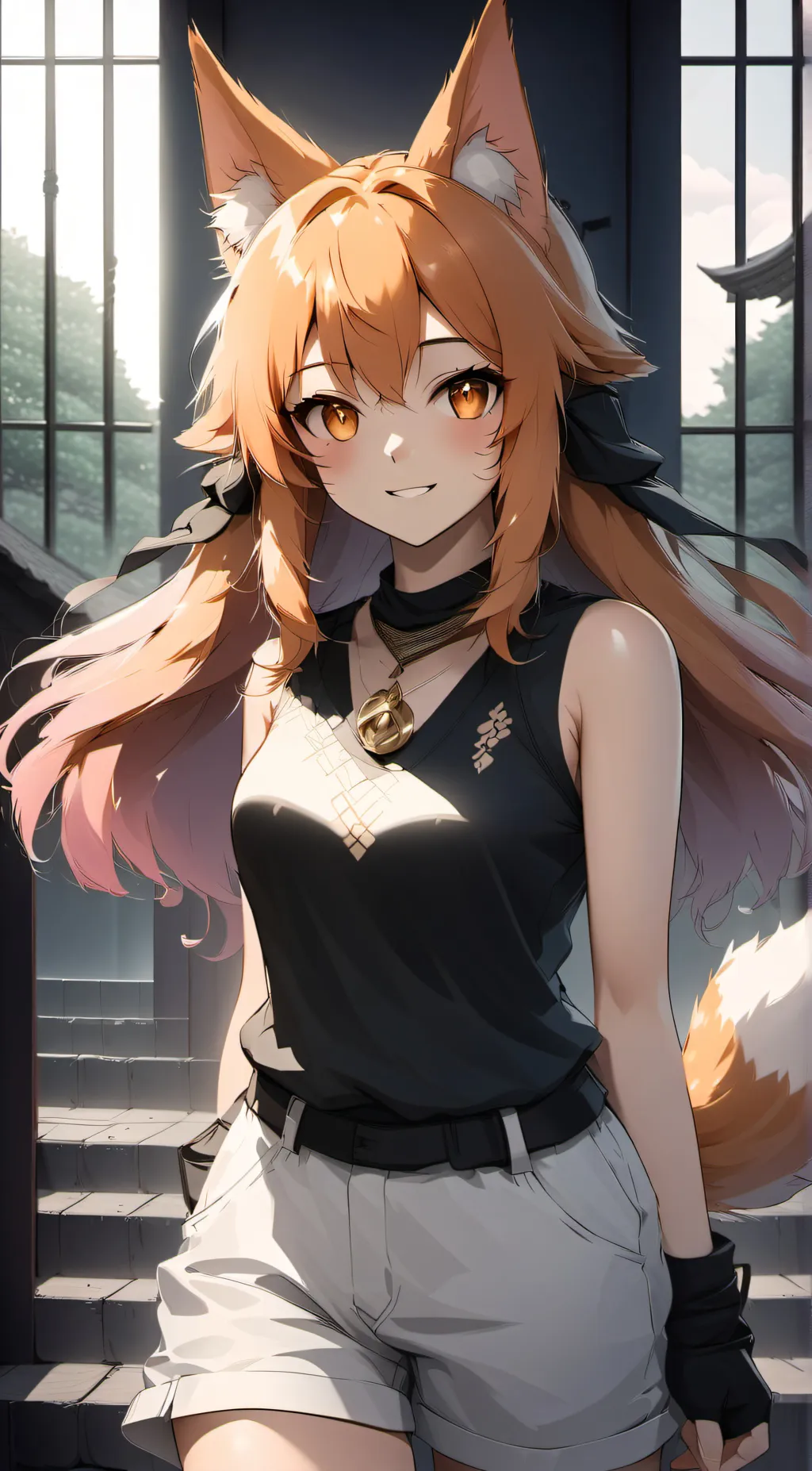 ai character: shara background