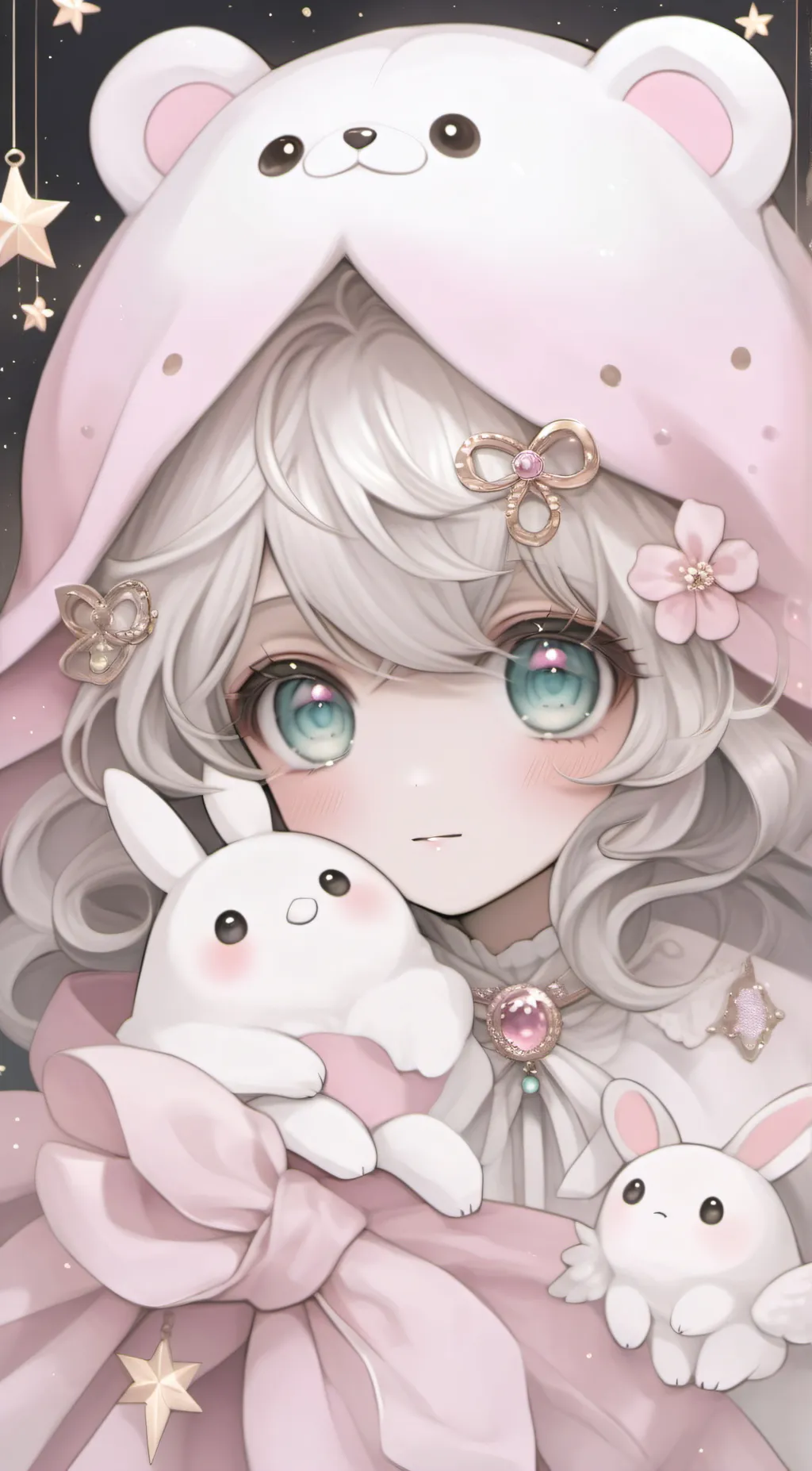ai character: Cutie patootie background