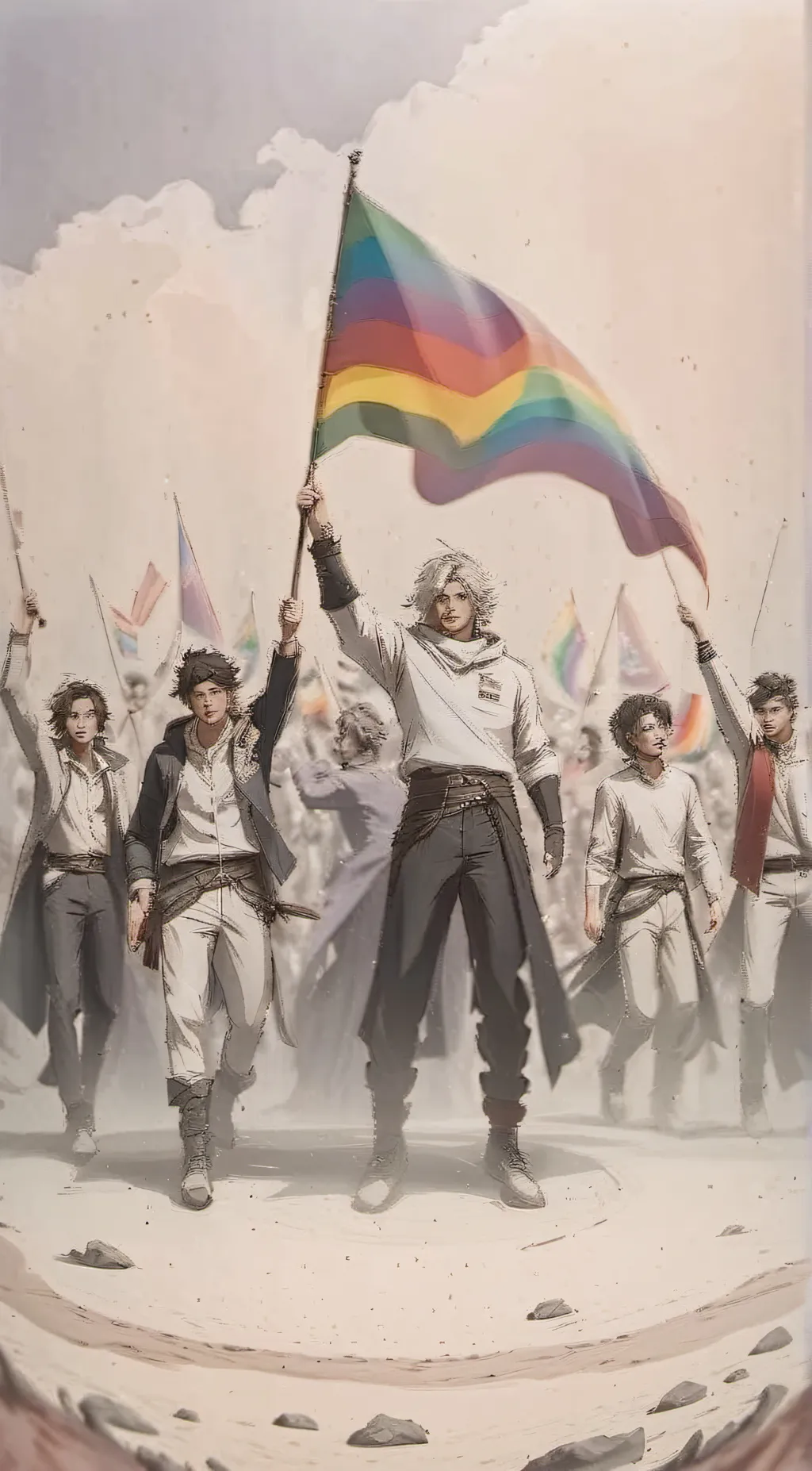 ai character: No no gay background