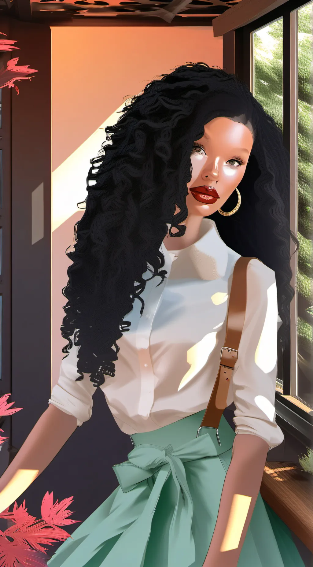 ai character: Ella background