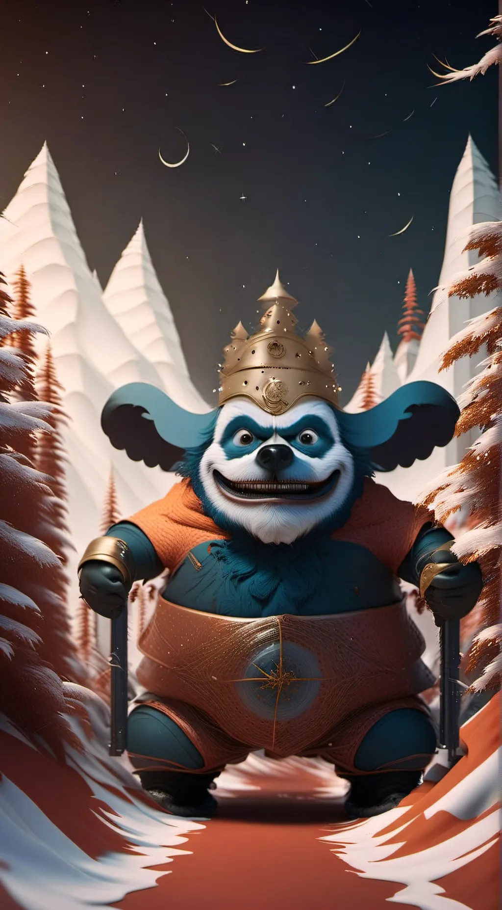 ai character: Huggy background