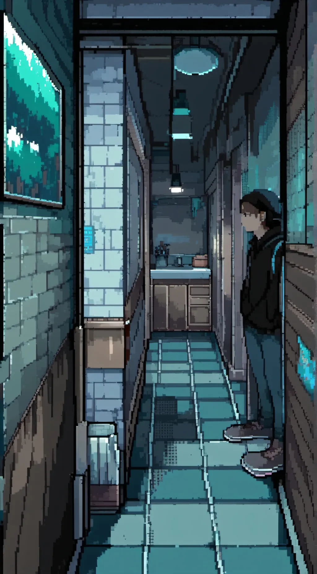 ai character: Yin yang  background