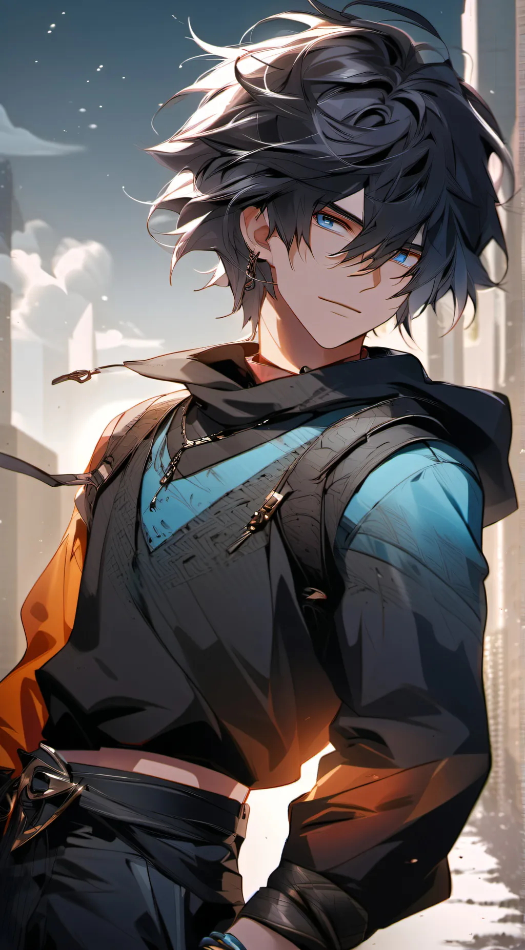 ai character: Aaron background