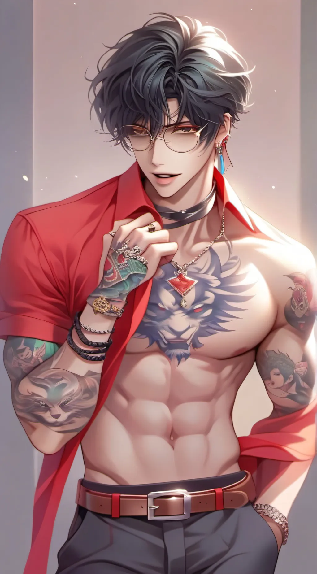 ai character:  Anthony background