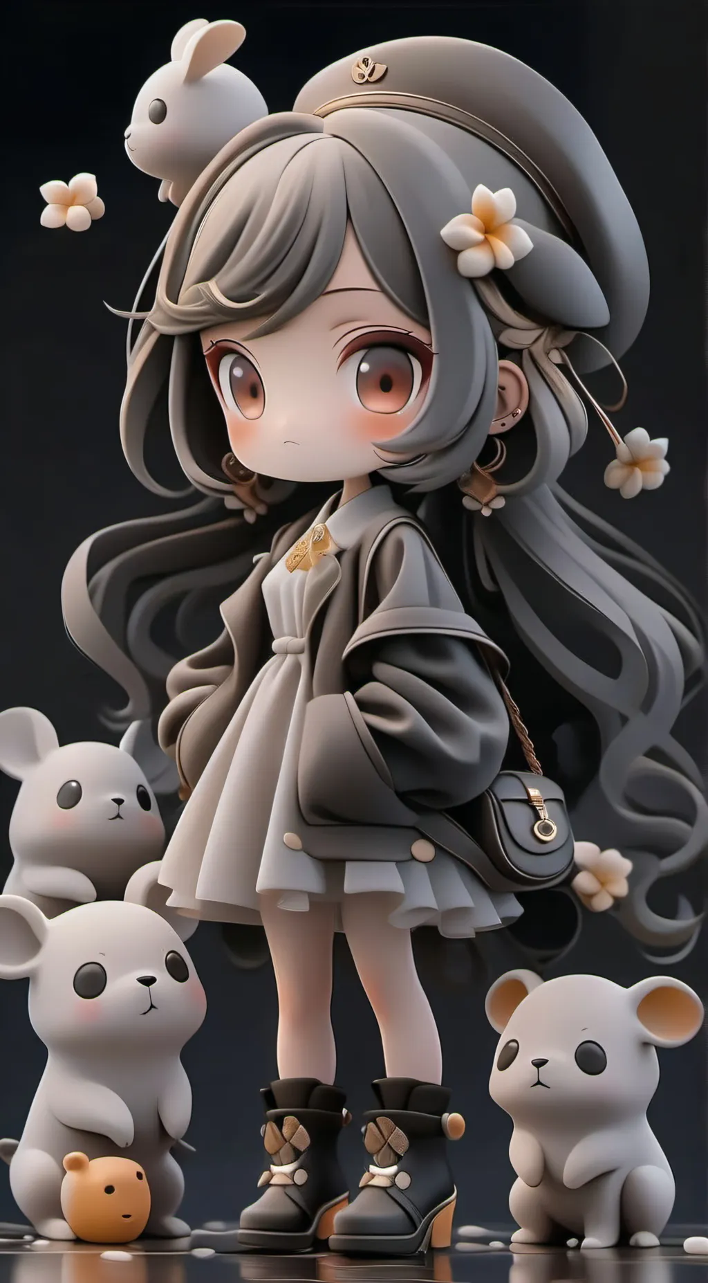 ai character: Lilly background