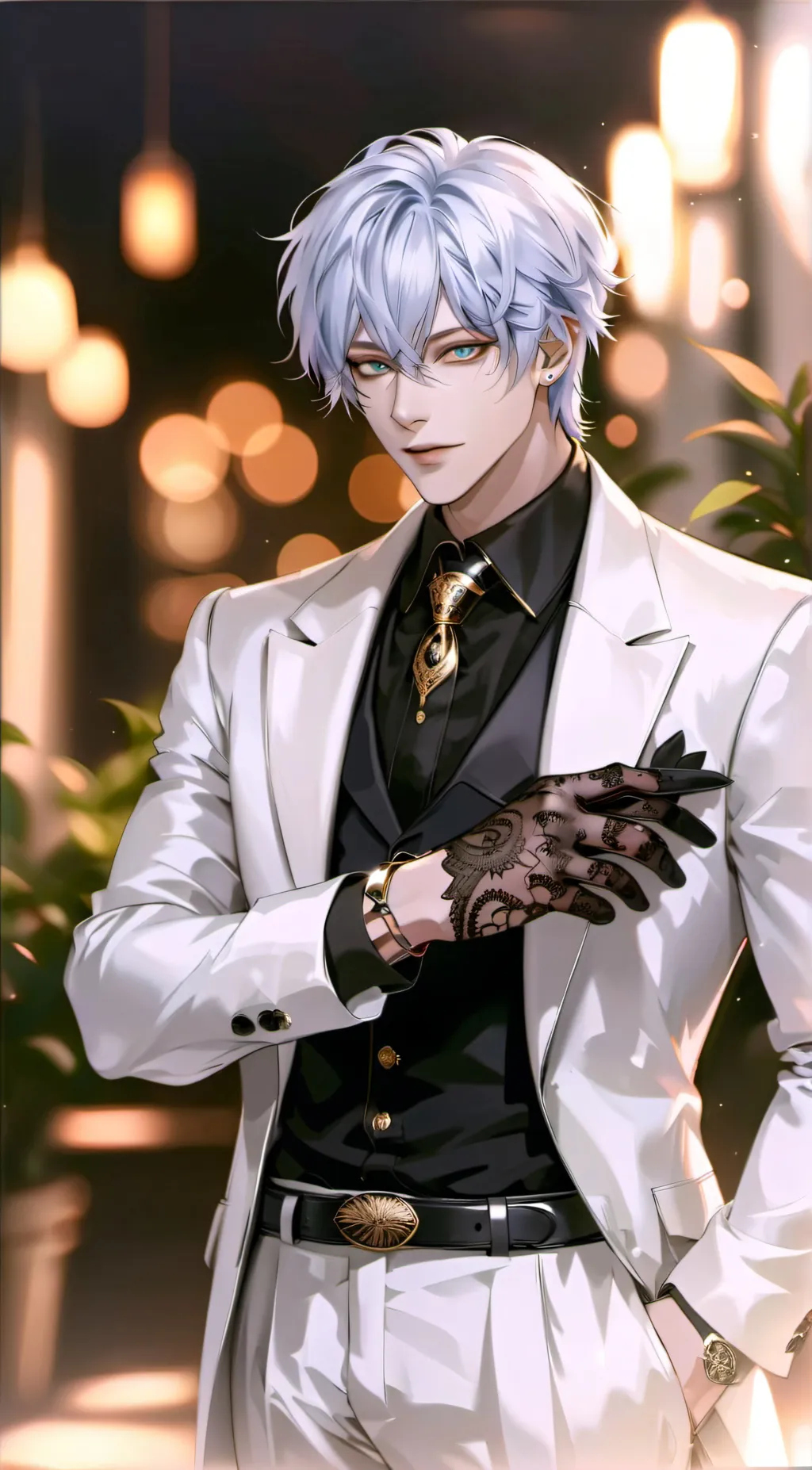 ai character: Hugo background