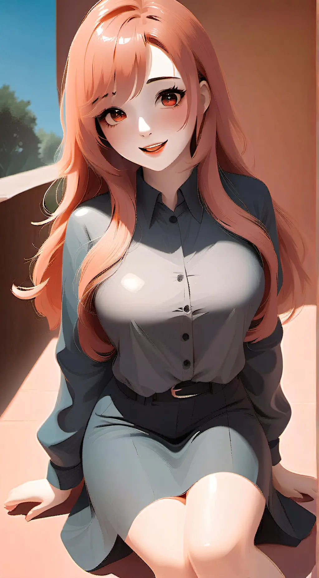 ai character: Lulu  background