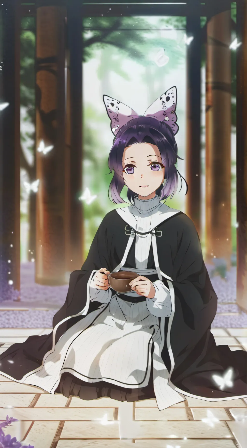 ai character: shinobu background