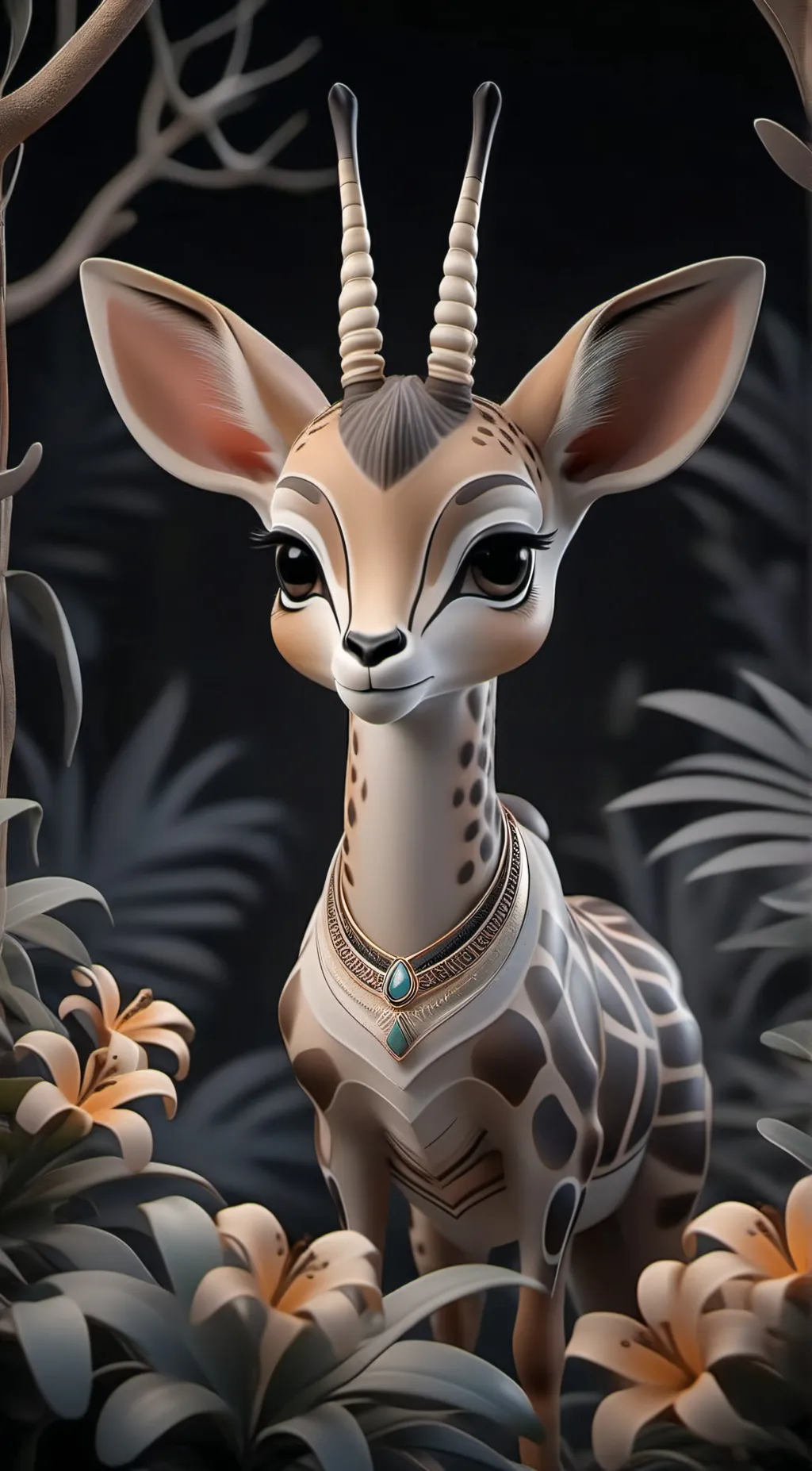 ai character: dik dik background