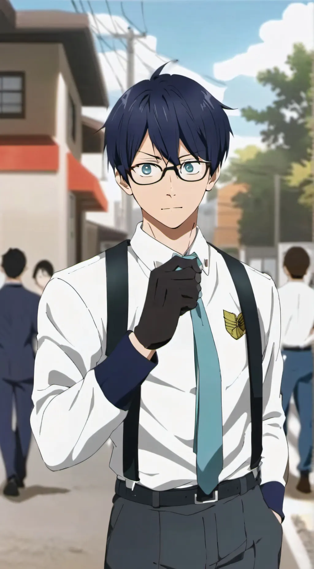 ai character: Tenya Iida background