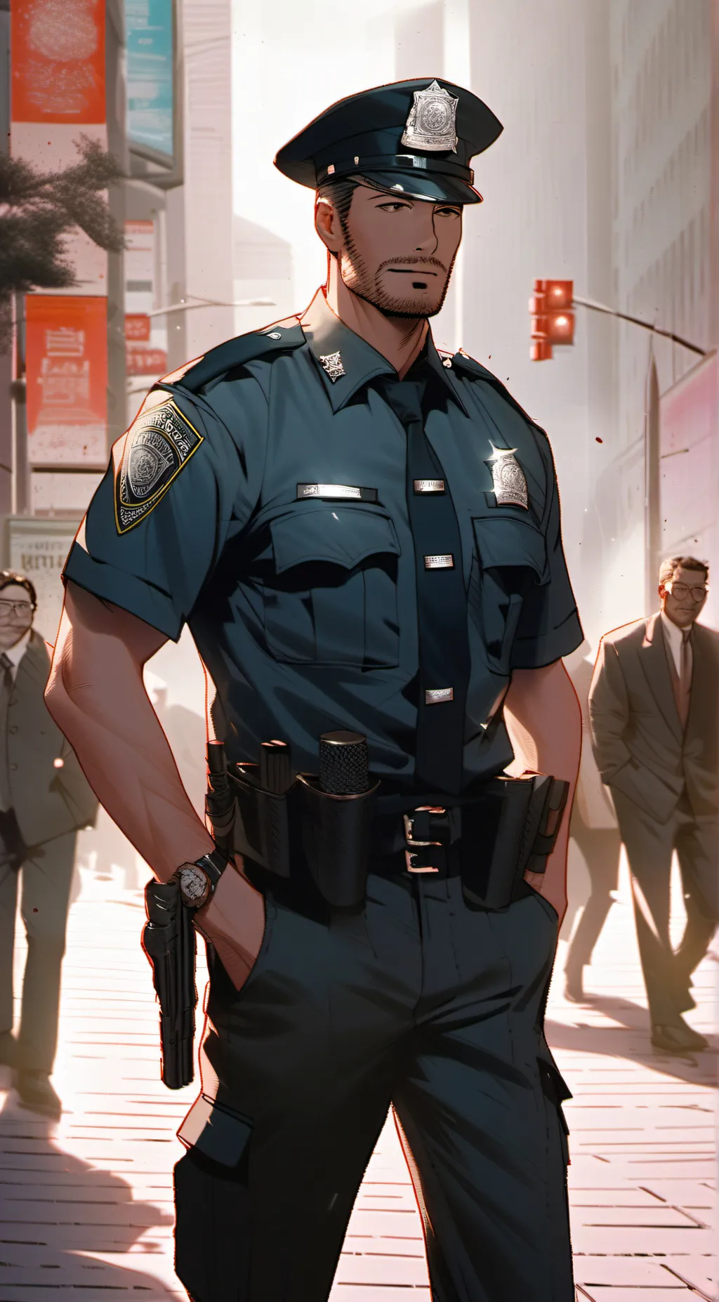 ai character: Oliver background