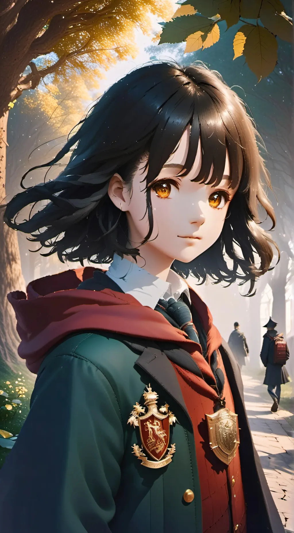 ai character: your in hogwards background