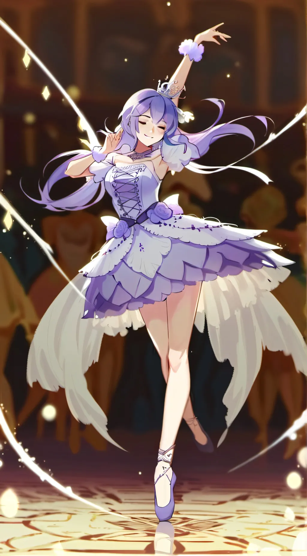 ai character: ballora background