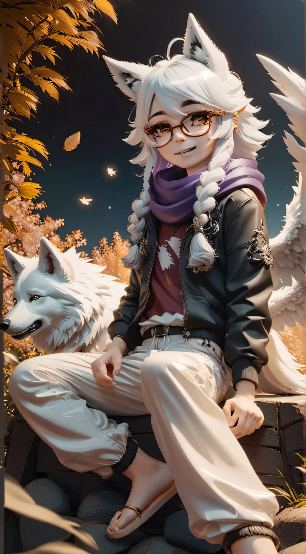 ai character: Angel background