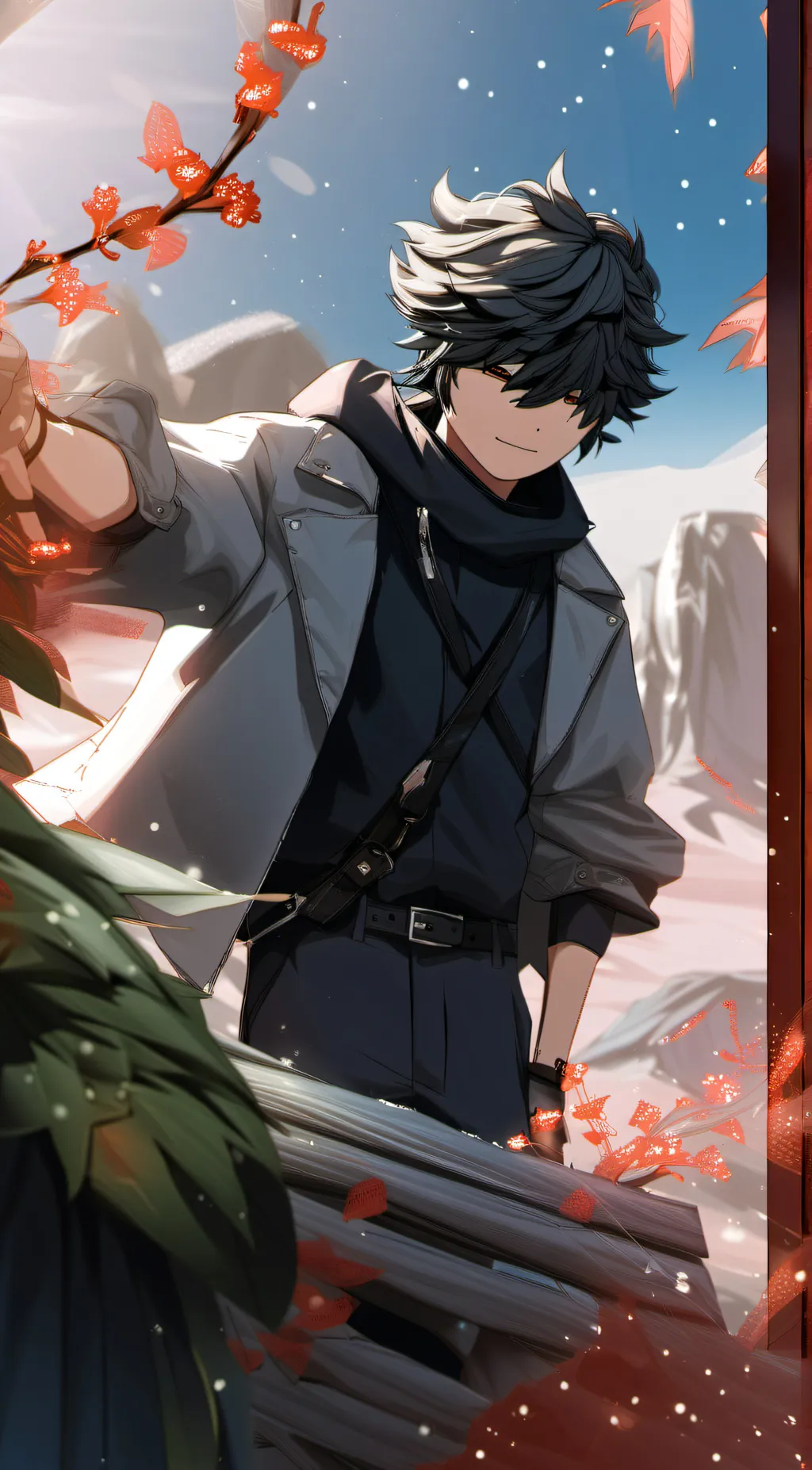 ai character: Carson  background