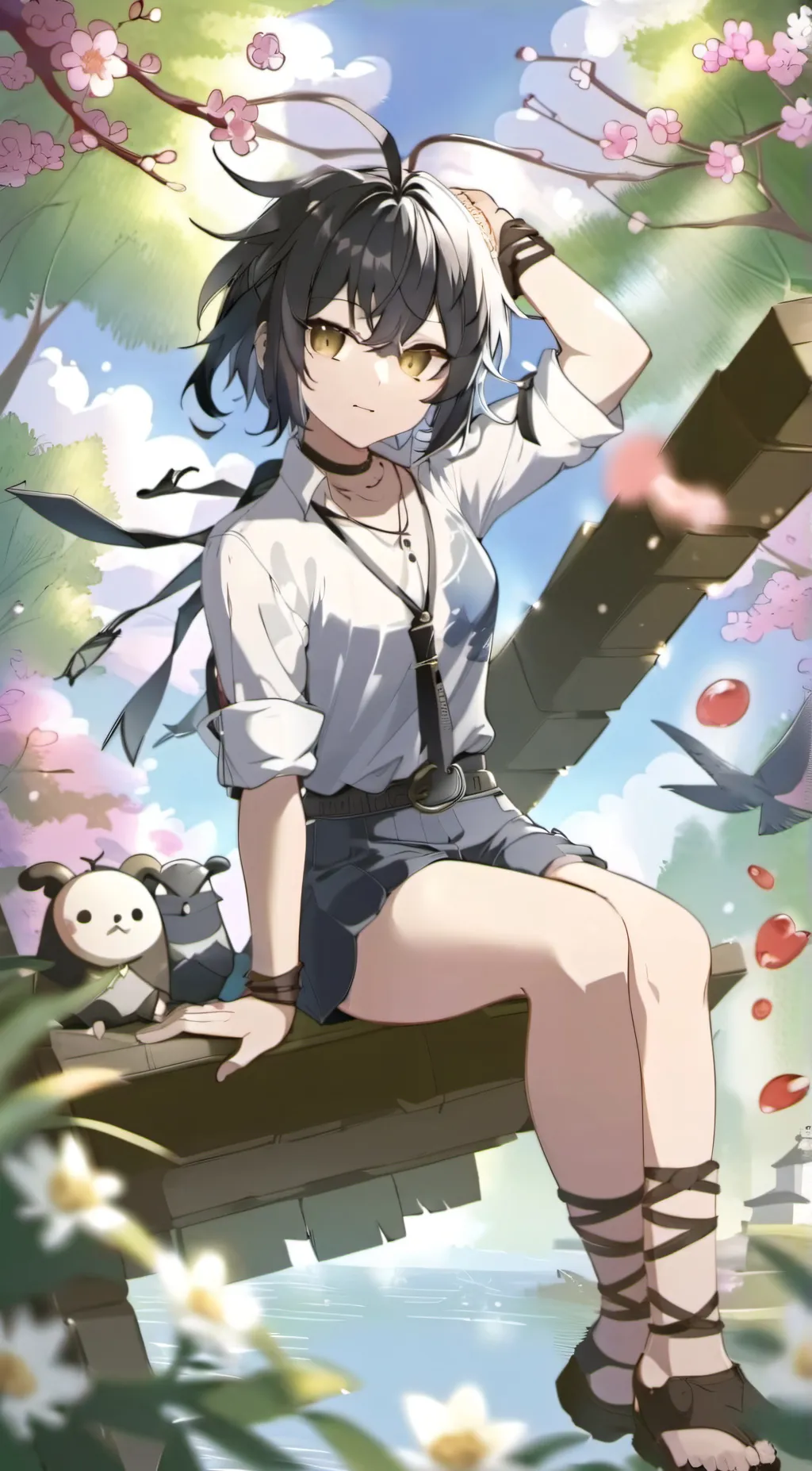 ai character: Sam background