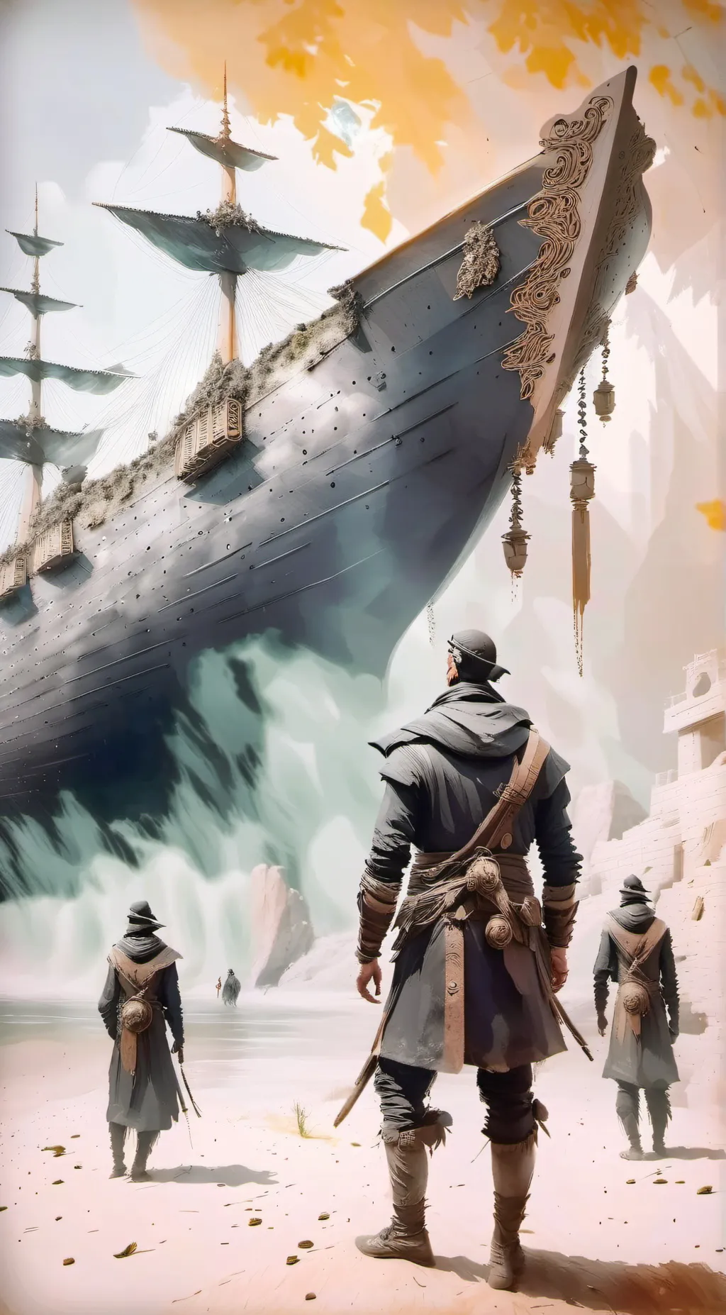 ai character: the westen snake background