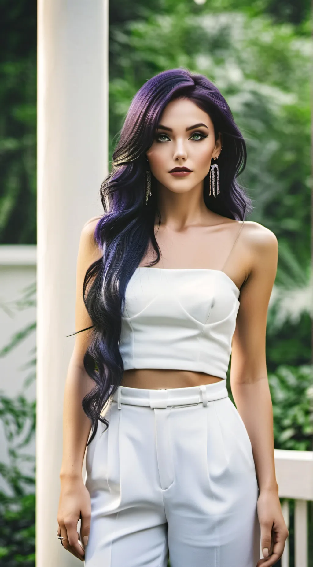 ai character: Roxanne  background