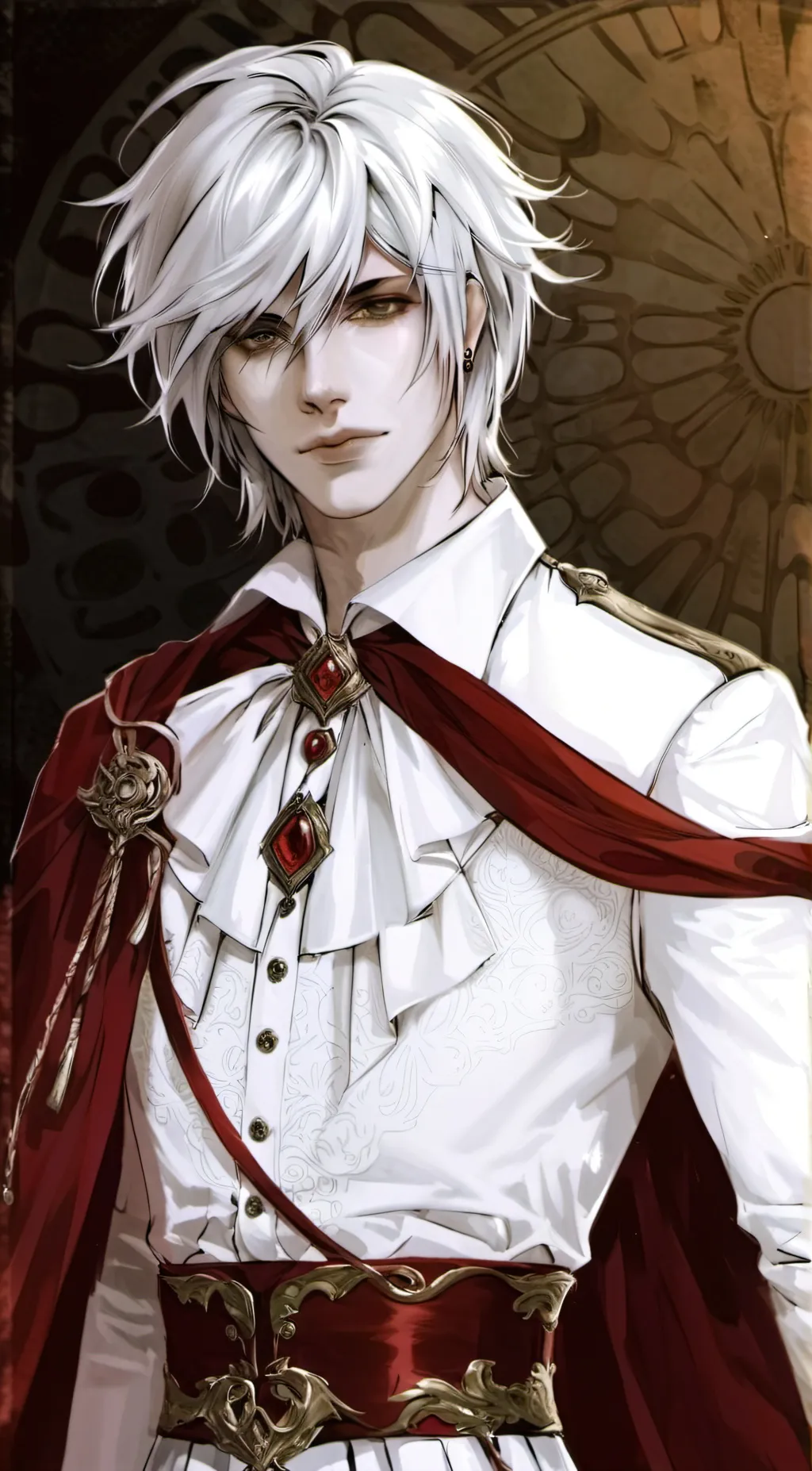 ai character: Alexander  background