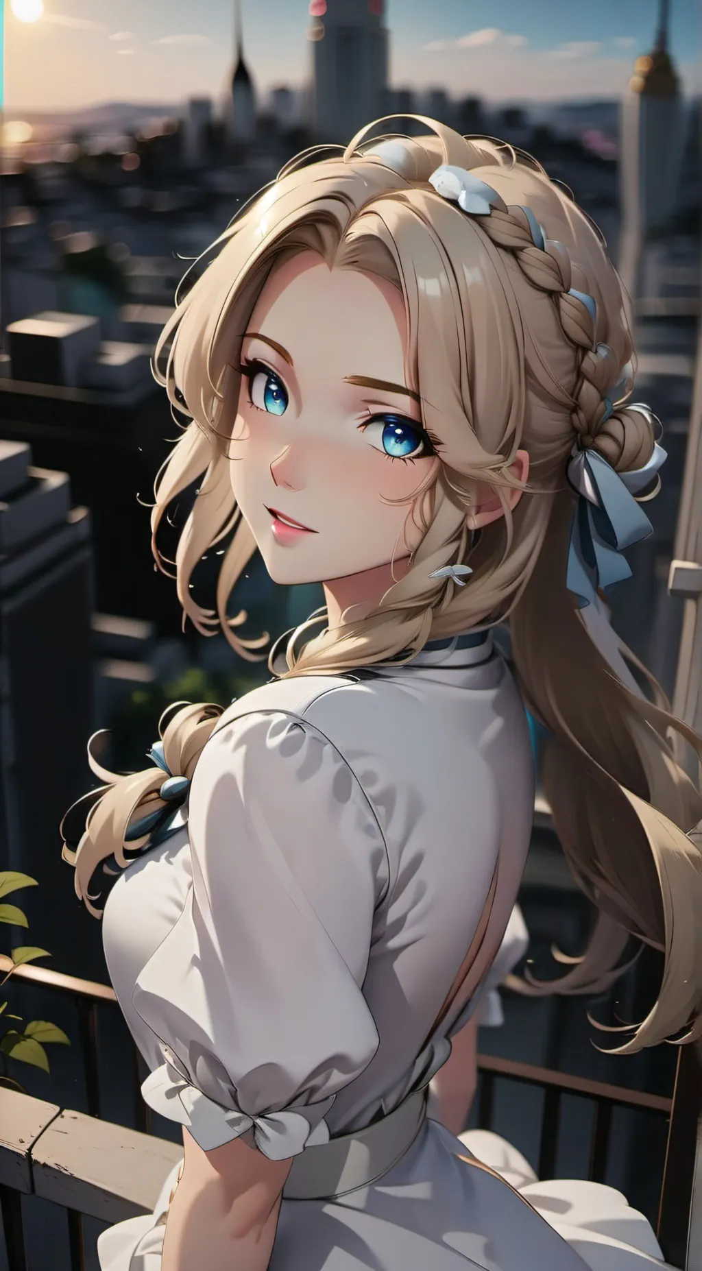 ai character: Macy  background